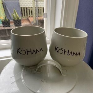 2PC. Set KoHANA Silicone Wine Cup